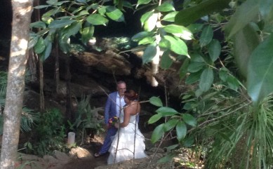 Ceremonia en cenote